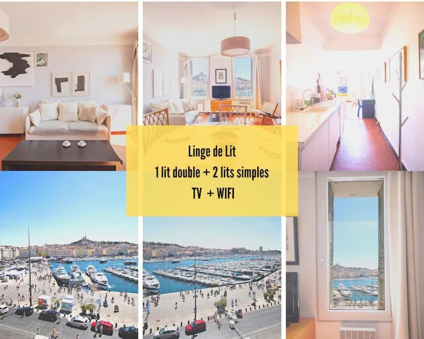 Cabana & Clin D'Oeil Sur Le Vieux Port Apartamento Marselha Exterior foto